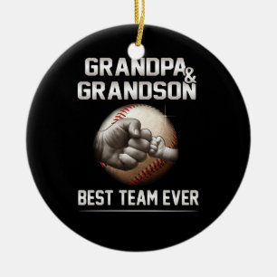 Opa und Grand-Prix-Team Keramik Ornament
