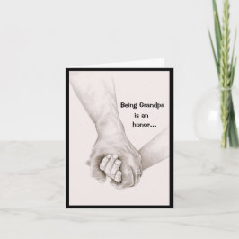 Opa und Papa Vatertag Karte