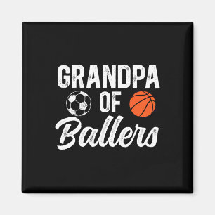 Opa von Llers Sketll Fußball Opa von Llers Magnet