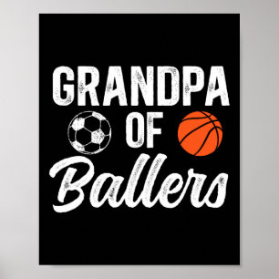 Opa Von Llers Sketll Fußball Opa Von Llers Poster