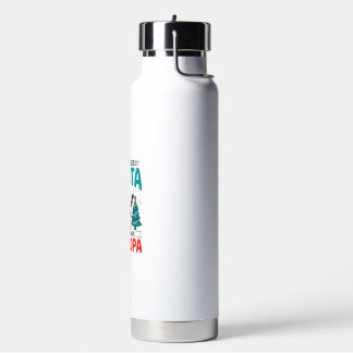 Opa Weihnachten Santa Familie Trinkflasche