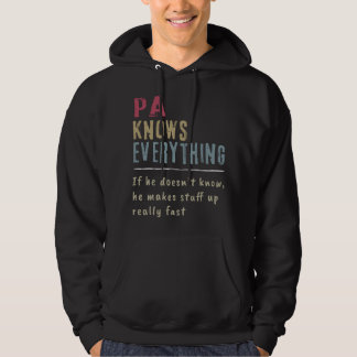 Opa weiß alles - Großvater Hoodie