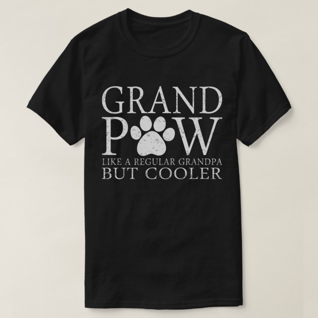 Opa wie ein gewöhnlicher Großvater, aber cooler T-Shirt (Design vorne)