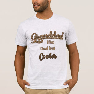 Opa wie Papa aber cooler Holzplanke T-Shirt