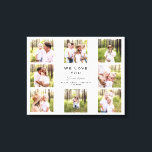 Opa Wir Liebe Sie Foto Collage Canvas Print Leinwanddruck<br><div class="desc">Opa Wir Liebe Sie Foto Collage. 8 Fotos. Anpassen. Neutraler Hintergrund Leinwand. Kann mit beliebigem Namen (Großmutter, Mama, Papa)</div>