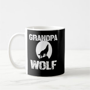 Opa Wolf Shirt passende Familie Stamm Wölfe Mo Kaffeetasse