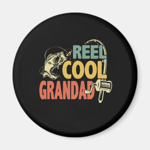 Opa Zitate   Angeln Cool Grandad Magnet