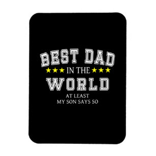 Opa Zitate   Bester Vater der Welt Magnet