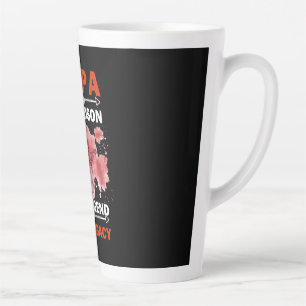 Opa-Zitate   Papa und Enkel Milchtasse