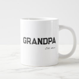 "Opa" zum Geburtstag Papa Vatertagsgeschenk Jumbo-Tasse