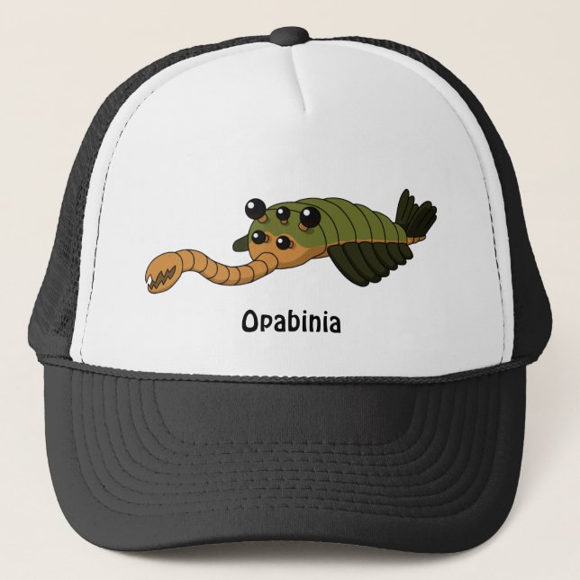 Opabinia Printed Truckerkappe (Vorderseite)