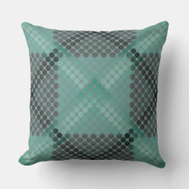 Opake und grüne Kreise oder Kugeln, zur Bildung vo Kissen