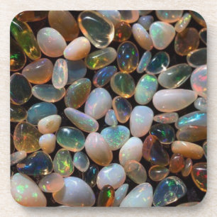 "Opal01" / Dessous de verre en plastique rigide