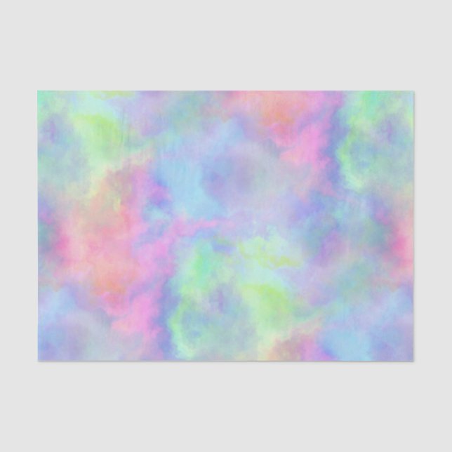 Opal-Aquarellspritze: Gewebepapier Seidenpapier (Vorderseite)