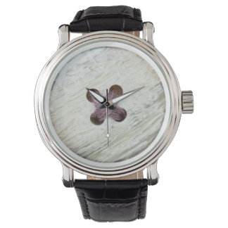 Opal Button Watch Armbanduhr