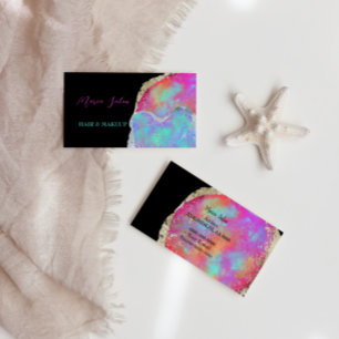 Opal Crystal Gemstone Business Card Visitenkarte