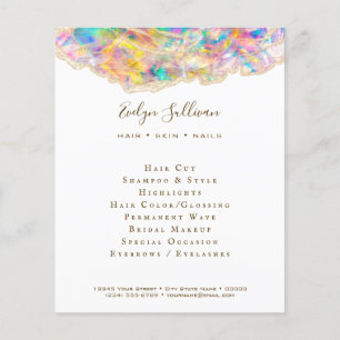 Opal-Design-Flugblatt Flyer