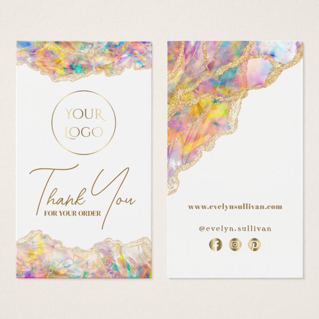 Opal-Design-Packung (Vorne & Hinten)