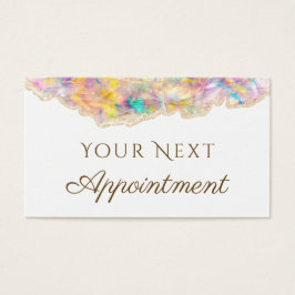 Opal Design Termin Karte