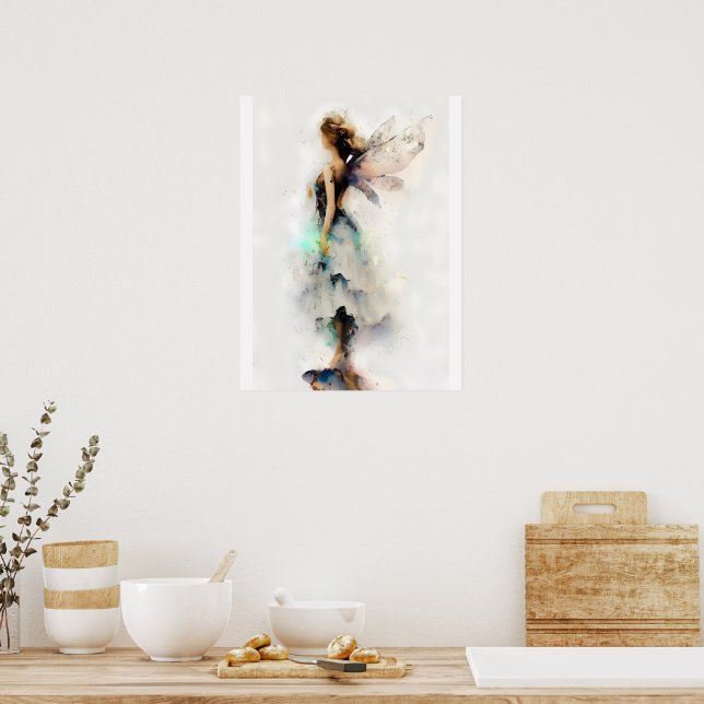 OPAL GOLD FAIRY Poster (Küche)