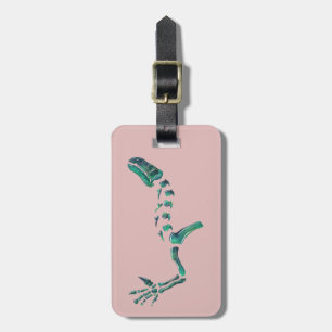 Opal Iguanodon Dinosaur Gepäckanhänger