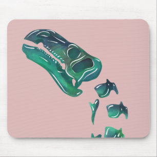 Opal Iguanodon Dinosaur Mousepad
