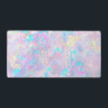 opal inspiriert Entwurf Schreibtischunterlage<br><div class="desc">Optische Textur Imitate Glitzer Imitate Folie Design Schreibtischmatte</div>