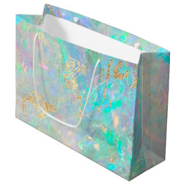 opal inspiriert Hintergrund Große Geschenktüte