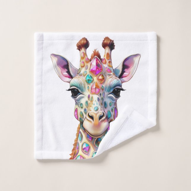 Opal la Giraffe (Gant de toilette)