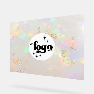 Opal-Logo Acrylschild