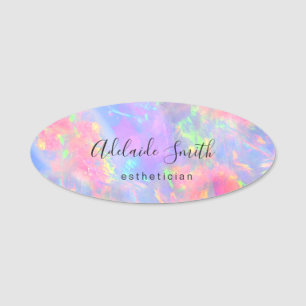 Opal Namensschild