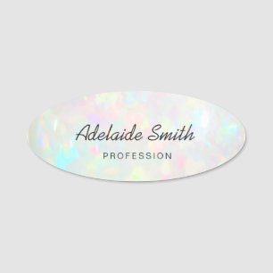 Opal Namensschild