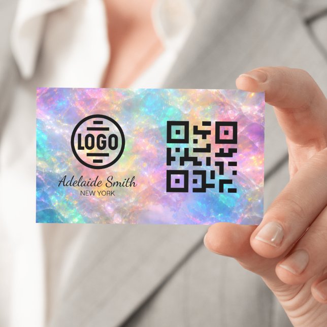 opal stone business card visitenkarte (Von Creator hochgeladen)