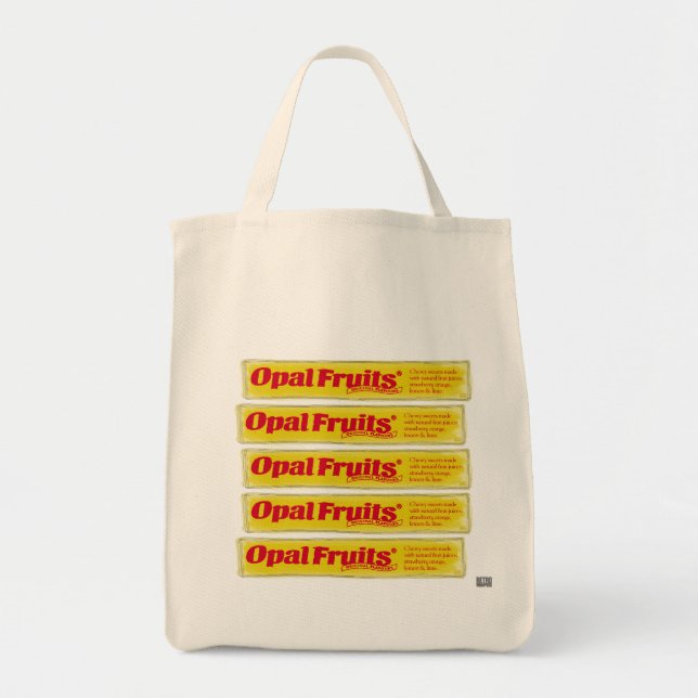 Opal trägt Tasche Früchte (Vorne)