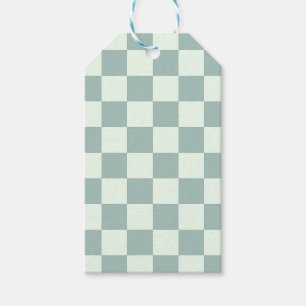 Opal- und Honeydew-Checkerboard Geschenkanhänger