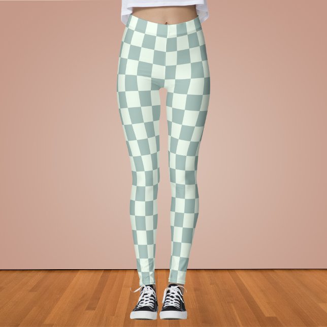 Opal- und Honeydew-Checkerboard Leggings (Von Creator hochgeladen)