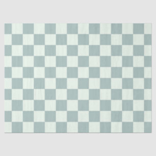 Opal- und Honeydew-Checkerboard Seidenpapier