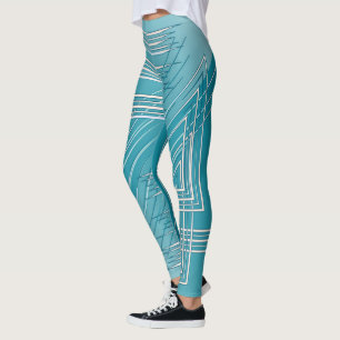 Opal-Weiß Leggings