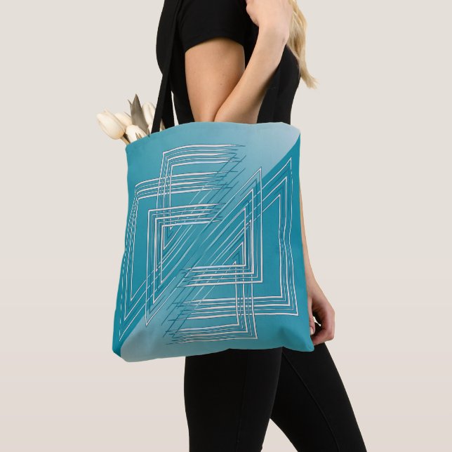Opal-Weiß Tasche (Von Nahem)