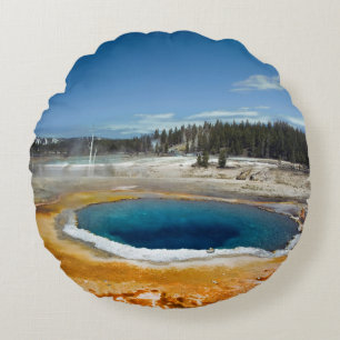 Opalpool Rundes Kissen