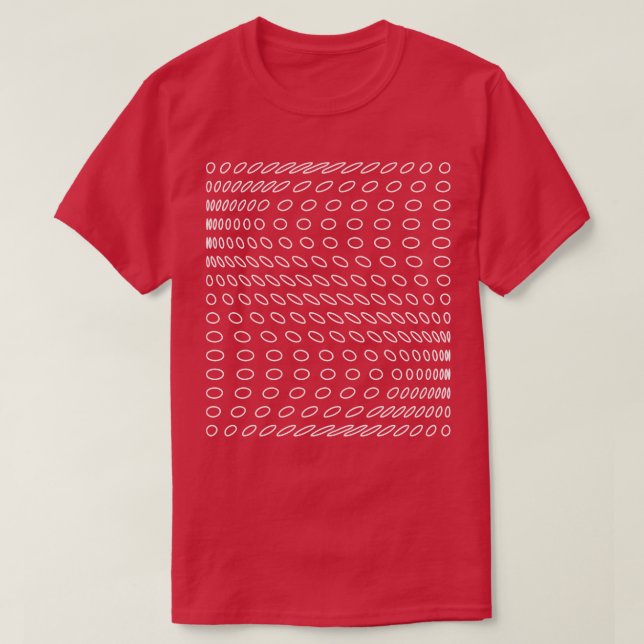 Opart-Dots-Design T-Shirt (Design vorne)