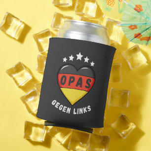 Opa's Gegen Links Heimatliebe Deutschland Dosenkühler