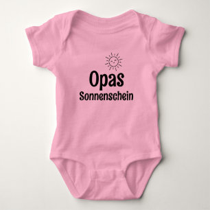 Opas Sonnenschein Baby Strampler