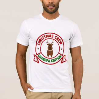 Opa's Weihnachtsmannschaft | Retro Festliche Famil T-Shirt