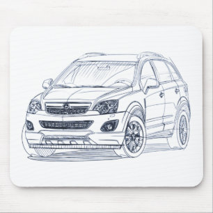 Opel Antara 2011 Mousepad