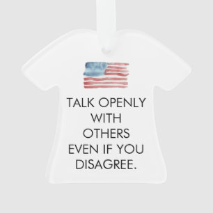 Open Conversation Ornament