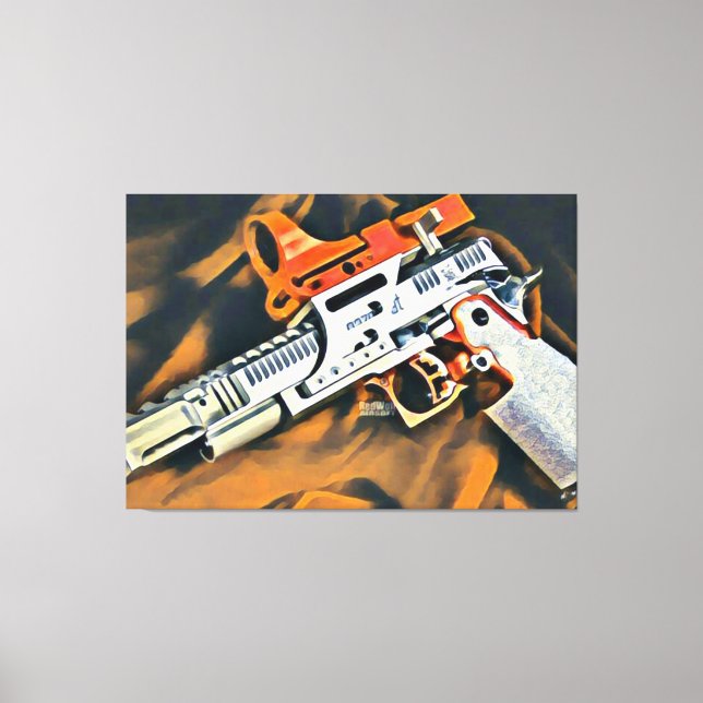Open Gun 2 Leinwanddruck (Vorderseite)