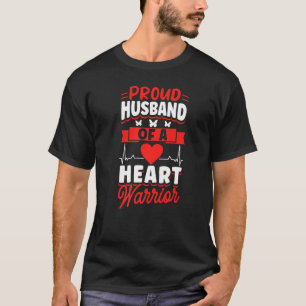 Open Heart Operation Bypass Awareness Heart Proud T-Shirt