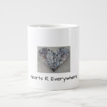 Open Heart Riesenkaffee Tasse Personalisiert