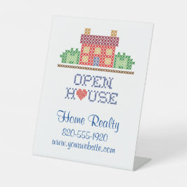 Open House anpassen Sockelschild